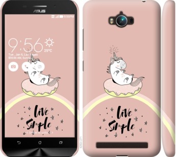 

Чехол Единорожка в пончике для Asus ZenFone Max ZC550KL 719636