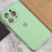 Купить Чехол Silicone Case Full Camera Protective (AA) для Apple iPhone 14 Pro Max (6.7") (Зеленый / Pistachio) на vchehle.ua