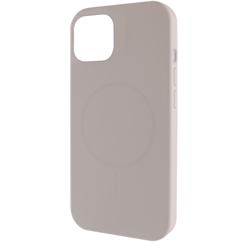 Чохол Silicone Case Full Protective (AA) NO LOGO with Magnetic Safe на Apple iPhone 11 Pro (5.8") (Сірий / Light Grey)