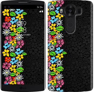 

Чохол квітковий орнамент на LG V10 H962 102264