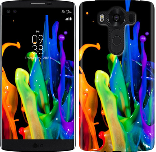 

Чохол бризки фарби на LG V10 H962 381342