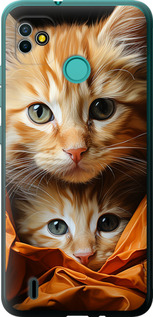 Чехол Котики 2 для Tecno Pop 5 BD2p