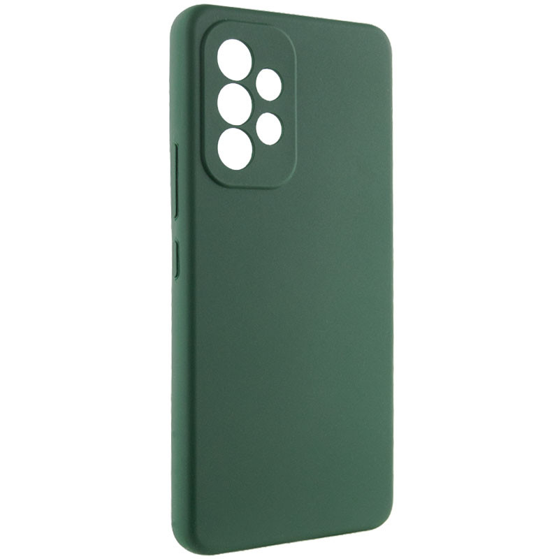 Фото Чохол Silicone Cover Lakshmi Full Camera (AAA) на Samsung Galaxy A53 5G (Зелений / Cyprus Green) на vchehle.ua