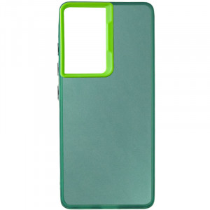 TPU+PC чохол Magic glow with protective edge на Samsung Galaxy S21 Ultra