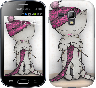 

Чехол Кошка рукодельница для Samsung Galaxy S Duos s7562 584086