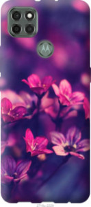 Чехол Пурпурные цветы для Motorola G9 Power