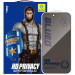 Защитное 2.5D стекло Blueo Full Cover Anti-Peep для Apple iPhone 17 / 17 Pro (6.3")
