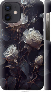 Чохол Троянди 2 на iPhone 12 Mini