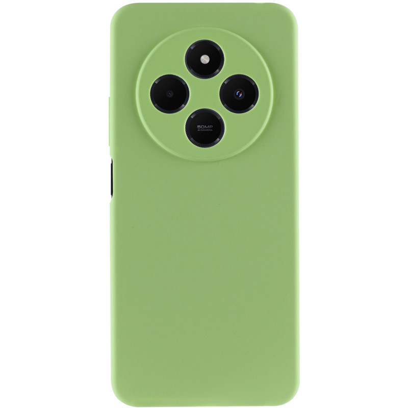 Фото Чехол Silicone Cover Lakshmi Full Camera (AA) для Xiaomi Redmi 14C / Poco C75 (Зеленый / Pistachio) в магазине vchehle.ua