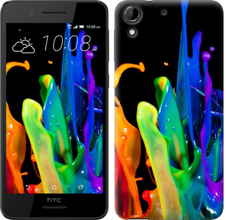 

Чохол бризки фарби на HTC Desire 728G 381265
