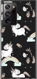 

Чехол Единорог и кофе для Samsung Galaxy Note 20 Ultra 1607347