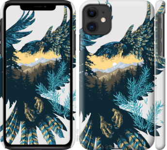 

Чохол Арт-орел на тлі природи на iPhone 11 780174