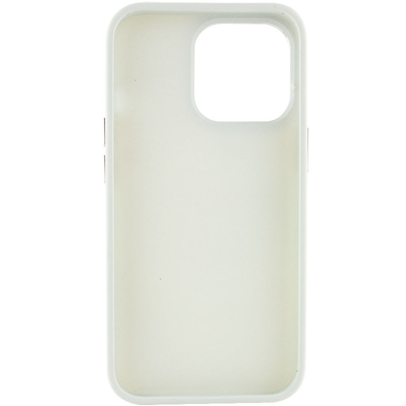 Фото TPU чехол Bonbon Metal Style для Apple iPhone 14 Pro Max (6.7") (Белый / White) в магазине vchehle.ua