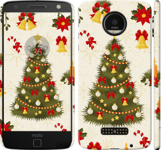 

Чехол Новогодняя елка для Motorola MOTO Z 451135