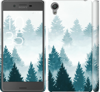 

Чохол Акварельні Ялинки на Sony Xperia X F5122 862625