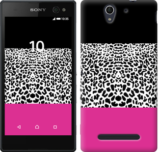 

Чехол Шкура леопарда v3 для Sony Xperia C3 D2502 63488