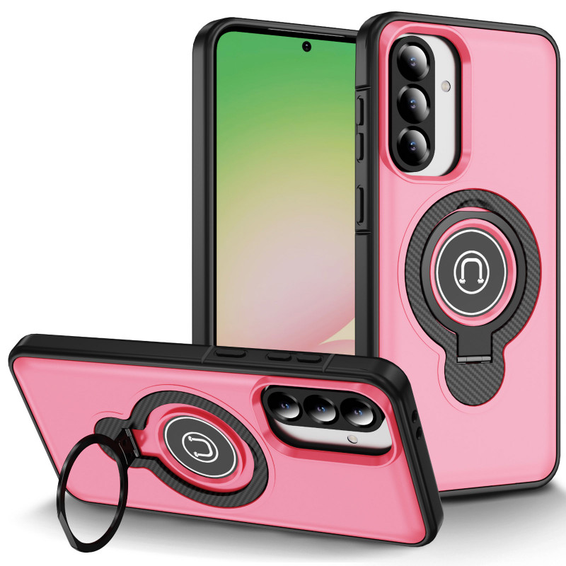 TPU+Textured PC Magnet для Samsung Galaxy A56 5G (Pink)