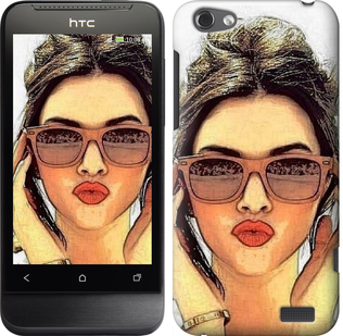 

Чохол Дiвчина_арт на HTC One X9 111070