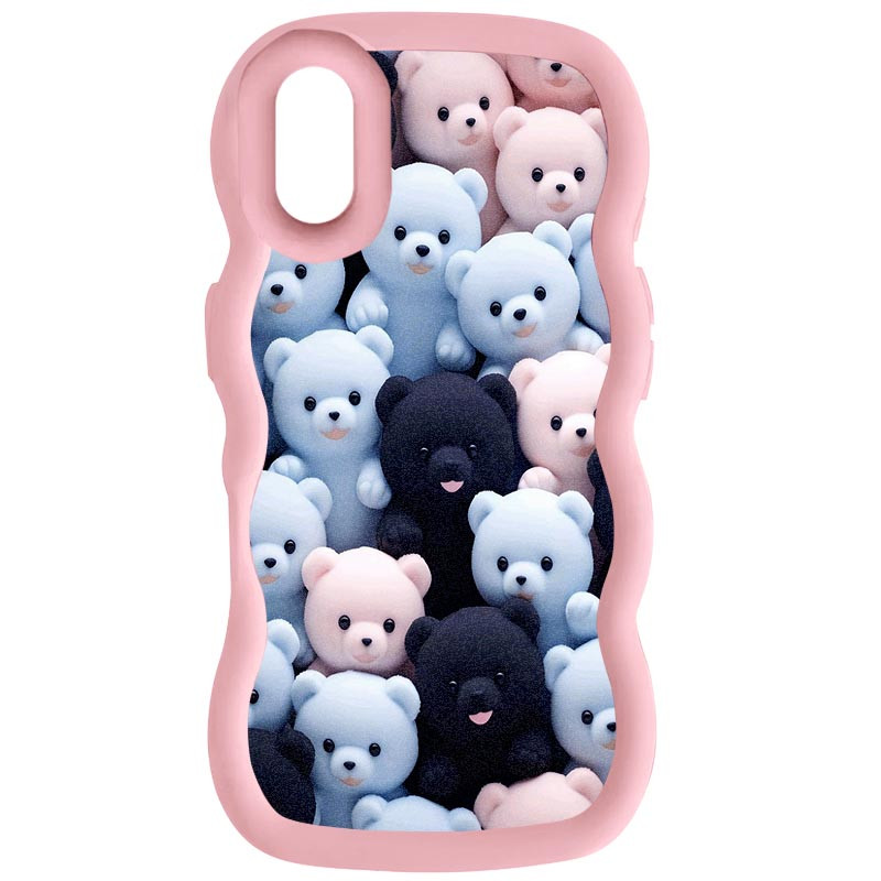 Чохол TPU Cloudy Pictures на Apple iPhone X / XS (5.8") (Bears)