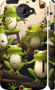 

Чохол Жабки на HTC One X 1641492