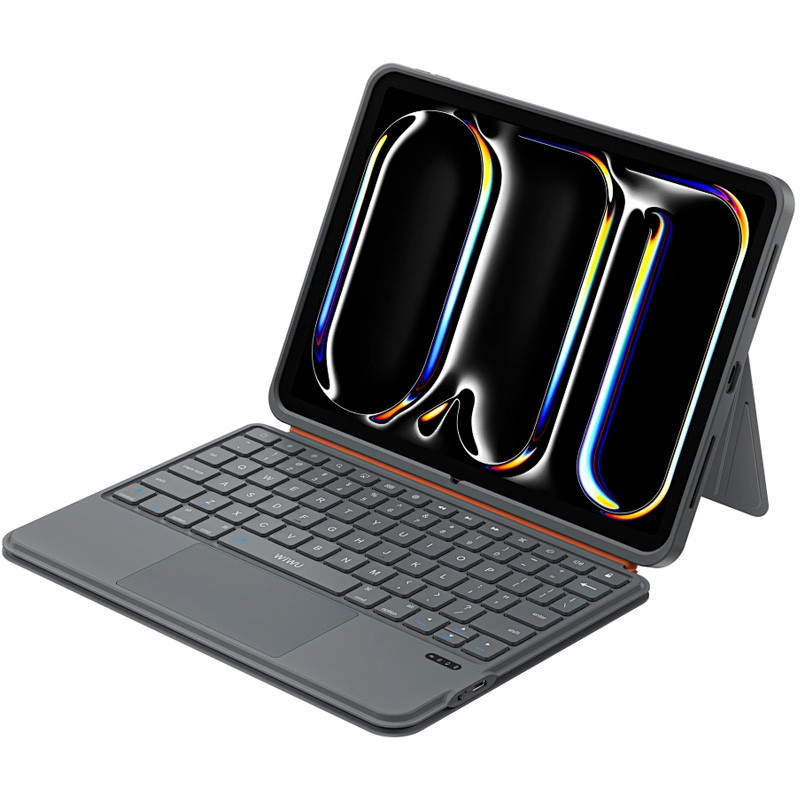 Чехол-клавиатура WIWU MK-005 3 in 1 for iPad Air 10.9'' (2020-2022)/Air 11'' (2024) (Grey)