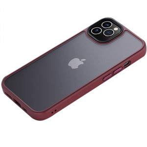 TPU+PC чехол Metal Buttons для iPhone 12 Pro