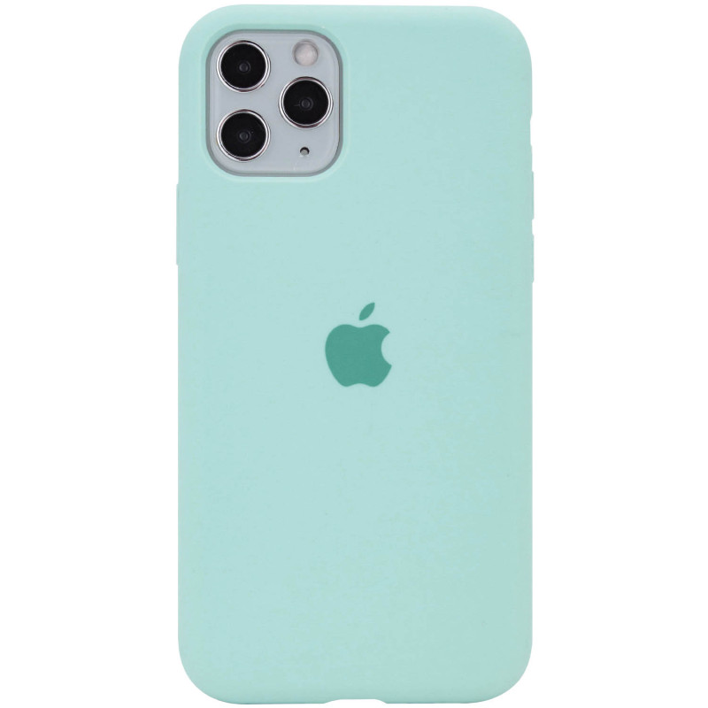 Чохол Silicone Case Full Protective (AA) на Apple iPhone 11 Pro Max (6.5") (Бірюзовий / Turquoise)