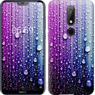

Чохол Каплі води на Nokia 6.1 Plus 688434
