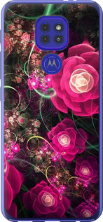 

Чехол Абстрактные цветы 3 для Motorola G9 Play 1625579