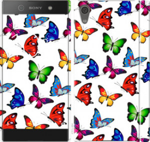 Чехол Красочные мотыльки для Sony Xperia XA1 G3112