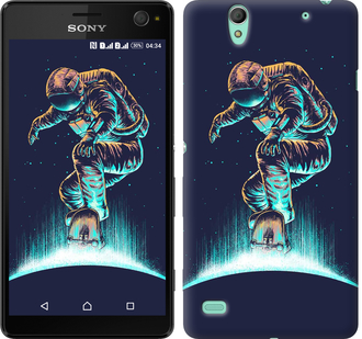 

Чехол Космонавт на скейтборде для Sony Xperia C4 E5333 591405