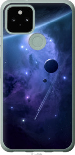 

Чохол Планети в синьому космосі на Google Pixel 5 1577108