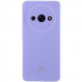 Чехол Silicone Cover Lakshmi Full Camera (AAA) with Logo для Xiaomi Redmi A3 (Сиреневый / Dasheen)