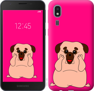 

Чехол Весёлый мопс для Samsung Galaxy A2 Core A260F 928259