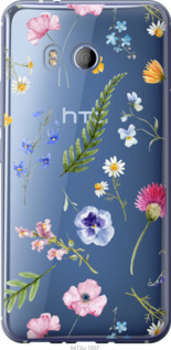 

Чехол Цветочный фон v2 для HTC U11 1440028