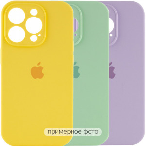 Чехол Silicone Case Full Camera Protective (AA) для Apple iPhone 16 Plus (6.7")