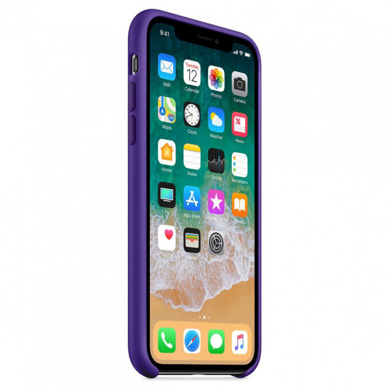 Фото Чохол Silicone Case without Logo (AA) на Apple iPhone 11 Pro (5.8") (Фіолетовий / Purple) в маназині vchehle.ua