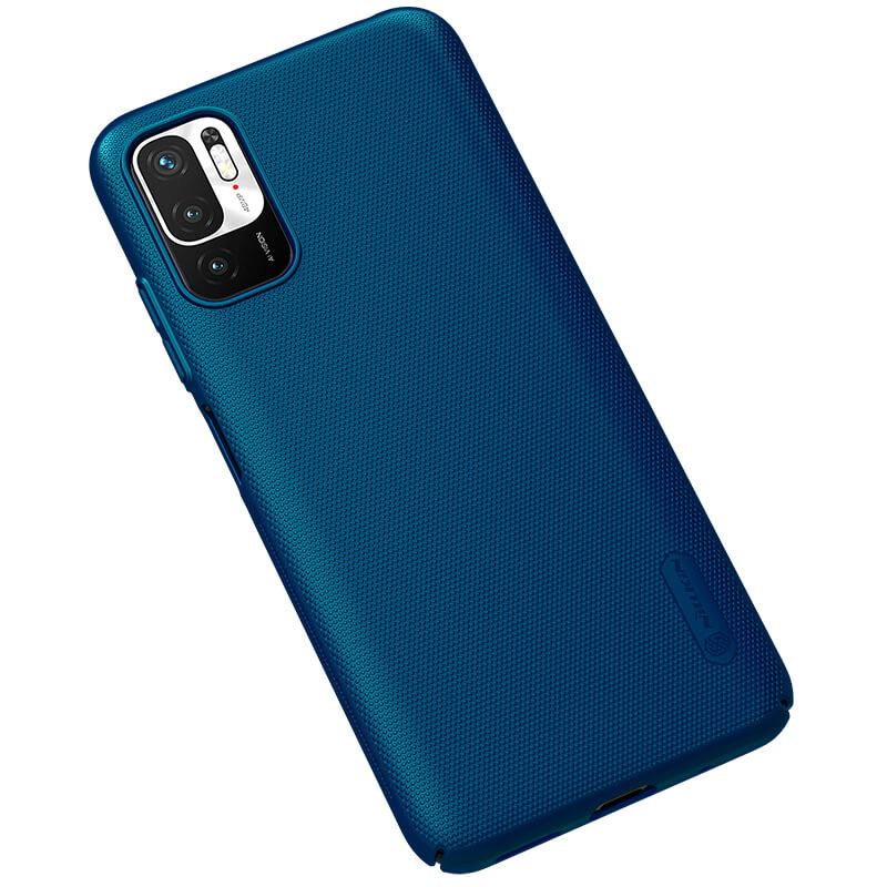 

Чохол Nillkin Matte для Xiaomi Redmi Note 10 5G (Бірюзовий / Peacock blue) 1172628