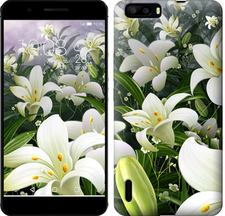 

Чехол Белые лилии для Huawei Honor 6 Plus 245881