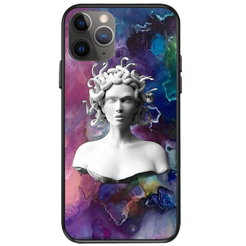 Фото TPU чохол Mona Lisa series на Apple iPhone 11 Pro Max (6.5") (Медуза) на vchehle.ua