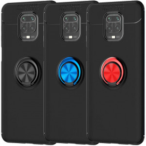 TPU чехол Deen ColorRing под магнитный держатель (opp) для Xiaomi Redmi Note 9 Pro