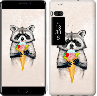 

Чохол Єнотик з морозивом на Meizu Pro 7 Plus 801227