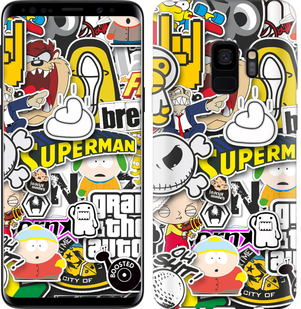 

Чехол Popular logos для Samsung Galaxy S9 627777