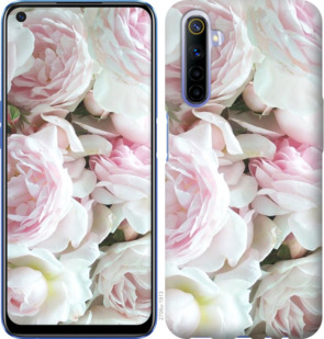 Чехол Пионы v2 для Realme 6