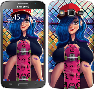

Чехол Прикольная девочка со скейтбордом для Samsung Galaxy Grand 2 G7102 618119