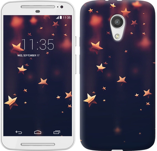

Чехол Падающие звезды для Motorola Moto G2 646242