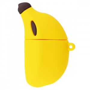 Силіконовий футляр Banana для навушників AirPods
