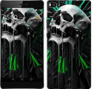 

Чехол Череп-часы для Huawei Ascend P8 352990