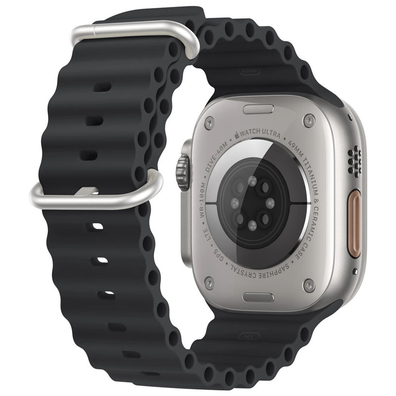 Фото Ремешок Hoco WA12 Original series Apple watch (38/40/41mm) (Black) на vchehle.ua