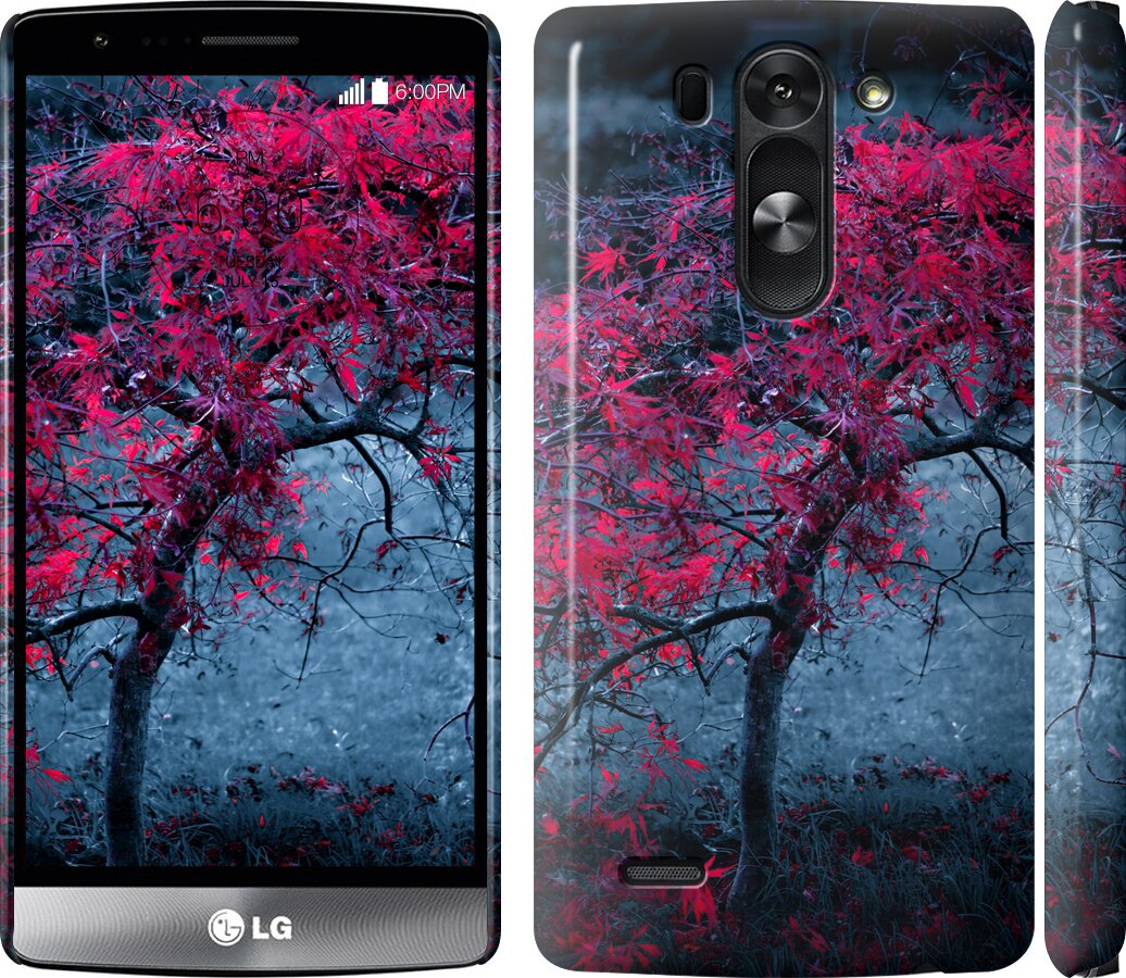

Чехол Дерево с яркими листьями для LG G3s D724 347066